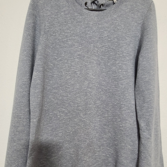 Madewell lace back pull over sweater - Picture 7 of 12